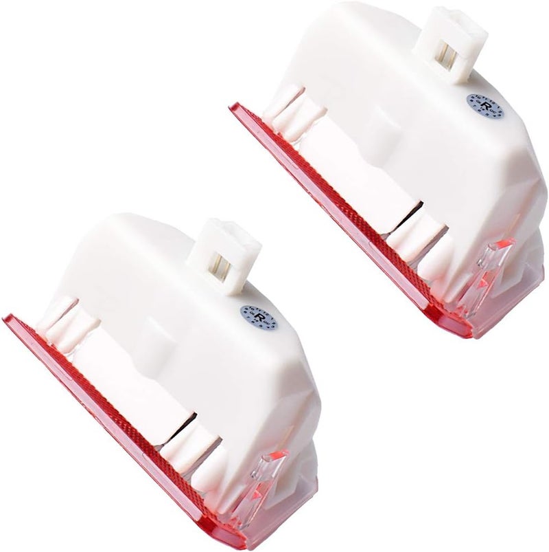LOUEI 2pcs Door Light Logo Projector Laser Ghost Shadow Courtesy Light Compatible with 2008-2015 GLK X204 GLK250 2004-2011 A class W169 W168 2009-2011 B class W245 (X204) - Image 2